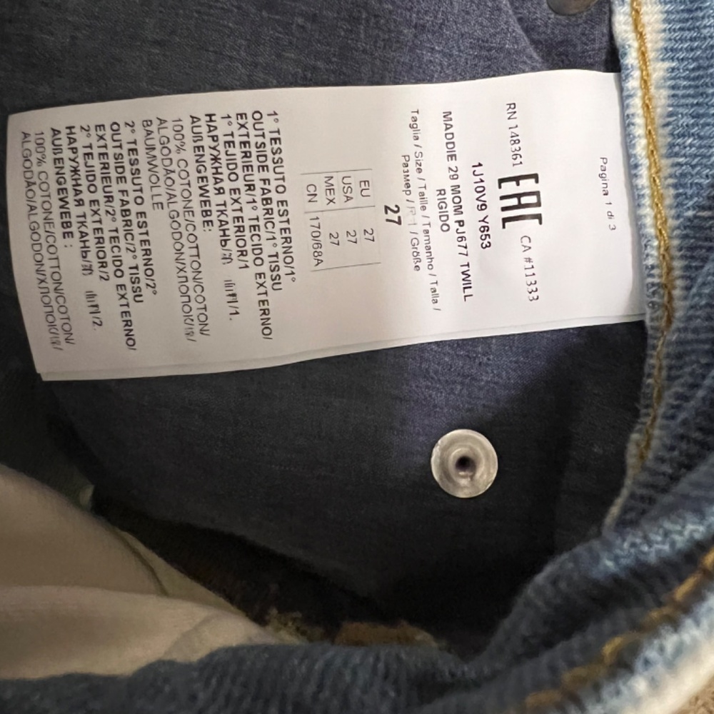 Bleached Jeans - Picture 3 of 3